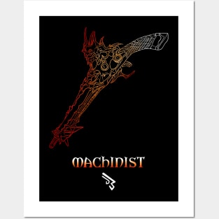 Machinist Fantasy Job Weapon Posters and Art